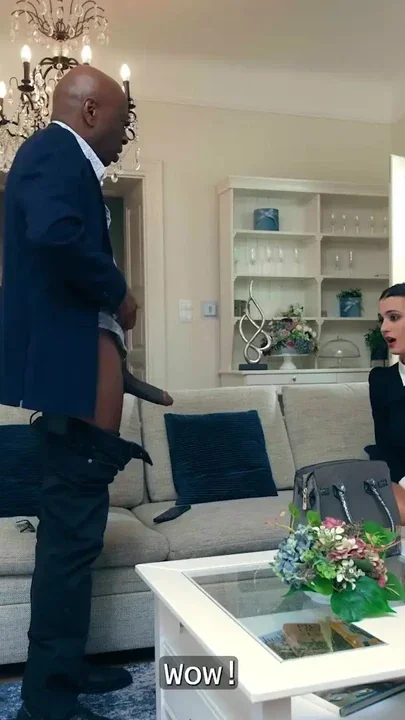 DADDY4K WEDNESDAY ADDAM'S BIG BLACK COCK DREAM finally came true Clip 2