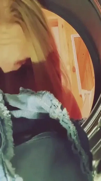 Cutie Stuck in Washing Machine and Gets Fucked Hard with Creampie