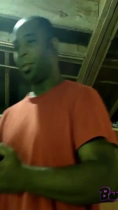 Risky jerking at a friend's house