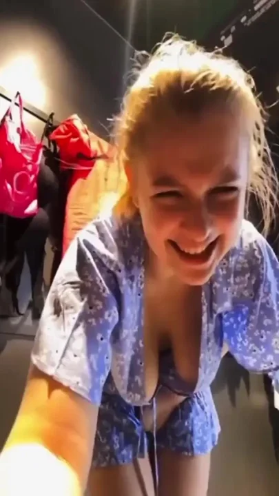 Squirting a Lot and Fingering Pink Pussy in Public