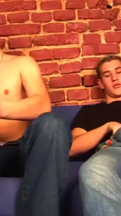 Jewish and Turkish twinks Ilan and Ozdek wanking together with fleshlight