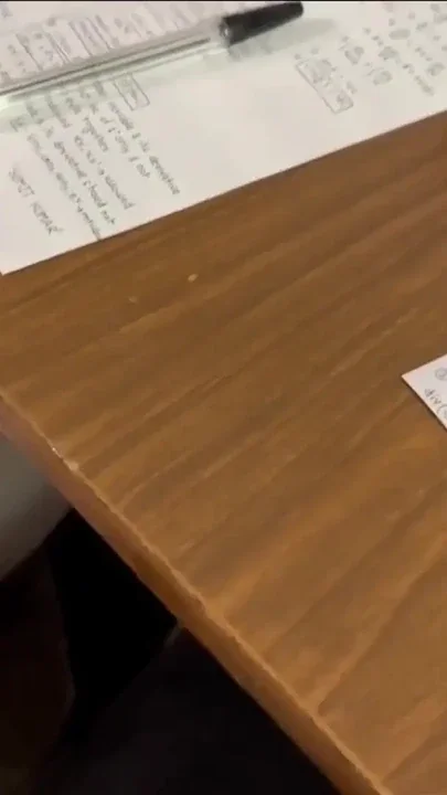 Busty SCHOOLGIRL HANDJOB to a CLASSMATE under the table at math class Clip 1