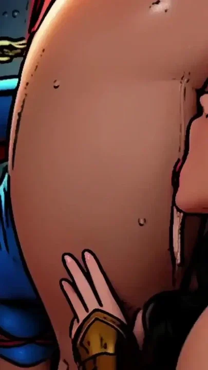 Wonderful Woman & SuperiorGirl are where Milk comes from in Spicy Toons Super