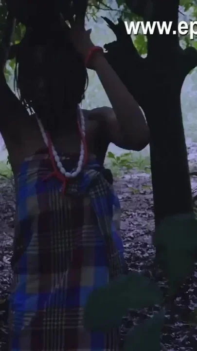 Slutty girl hides behind her mummy and solo masturbates