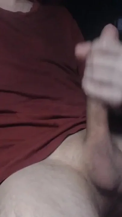 Straight Boy with Huge Cock Jerking off Gooning
