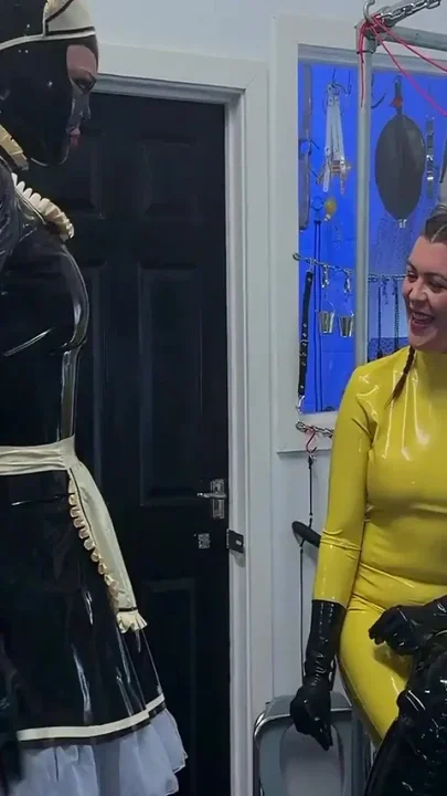 Princess Latex Rubber Dolls Maid Application Takes an Unexpected Turn