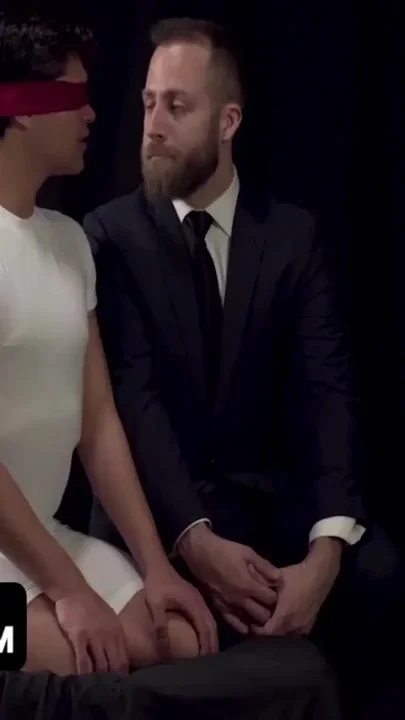 Innocent boy elder Wolf gets blindfolded and turned into the new sex toy for the