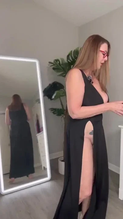 BTS of a Try-On & BendOver Test Video by Mature MILF Elaina St James Clip 1