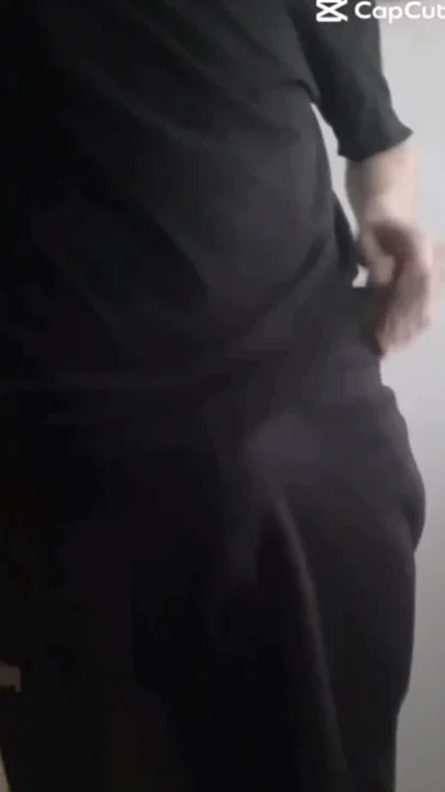 Teen guy shows his cock