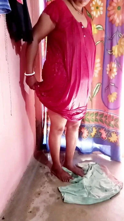 After Bath Dress Change