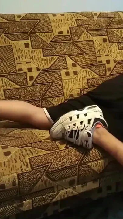 Massive Cum Masturbate Basketball Uniform Buffalo Sneakers
