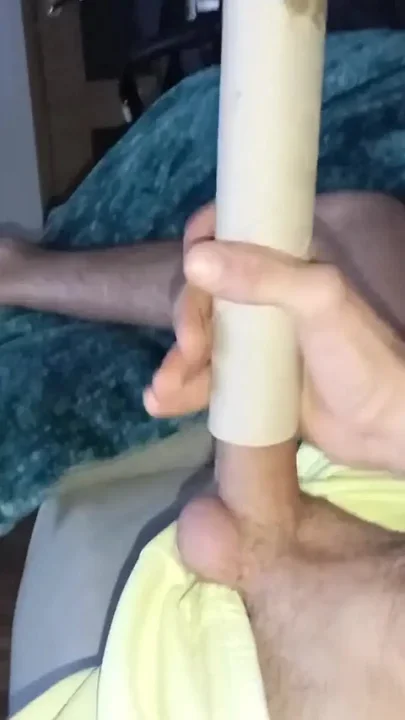 The Guy so Horny with His Big Cock Continues Fucking and Cums Inside the Hole