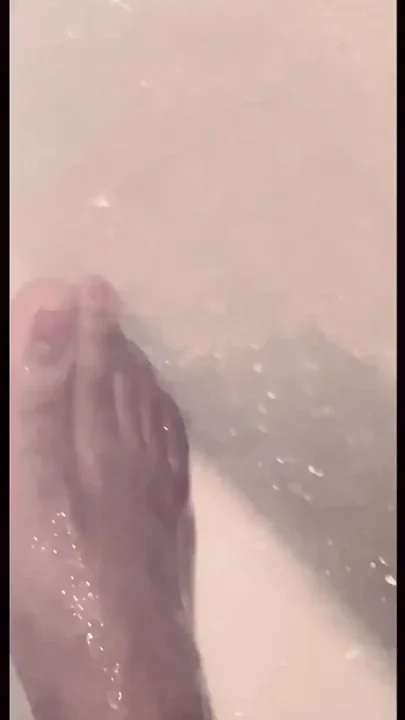 Toes in the Shower and Bed