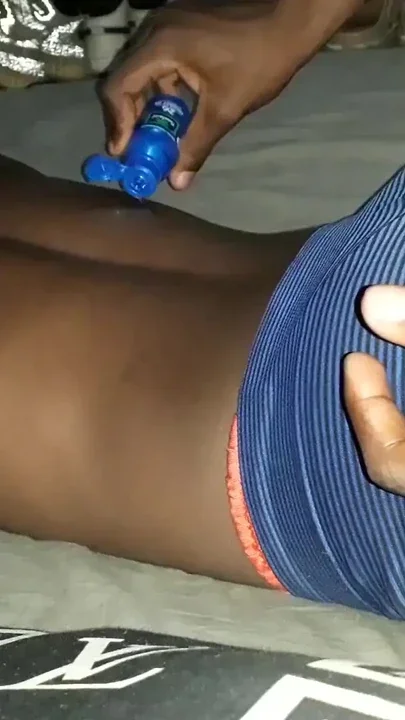 Stepmom was horny and asked for a massage on her stepson Clip 1
