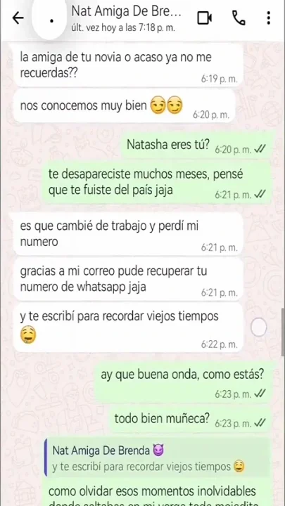 Hot Chat with My Girlfriend's Friend with Happy Final