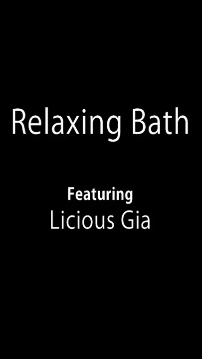 Relaxing bath