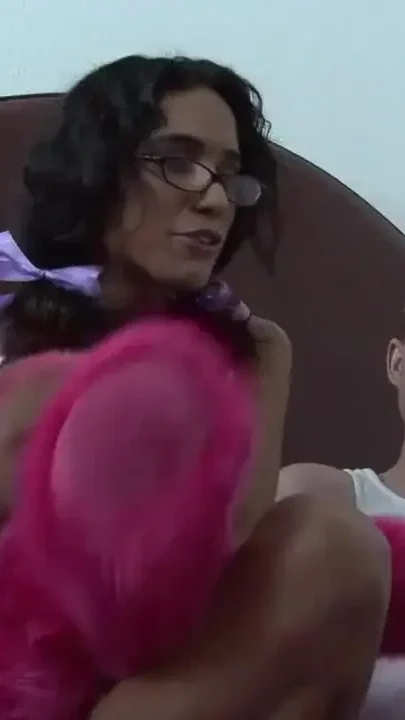 Slut with pig tails gets nasty with her BF