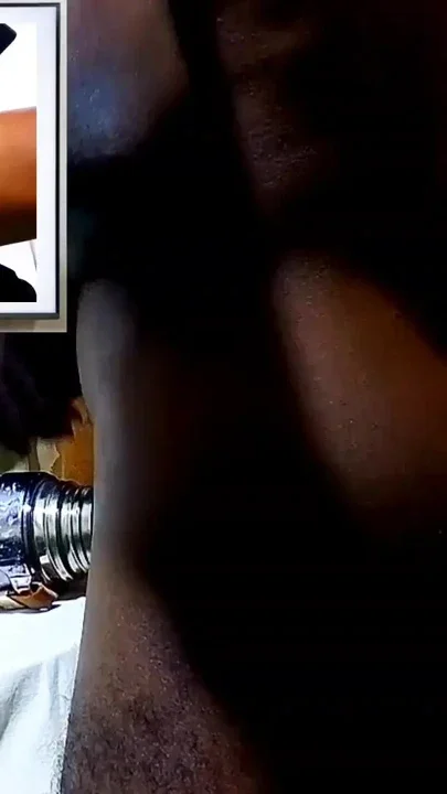 Male masturbation while watching female pussy masturbating I fucked water bottle