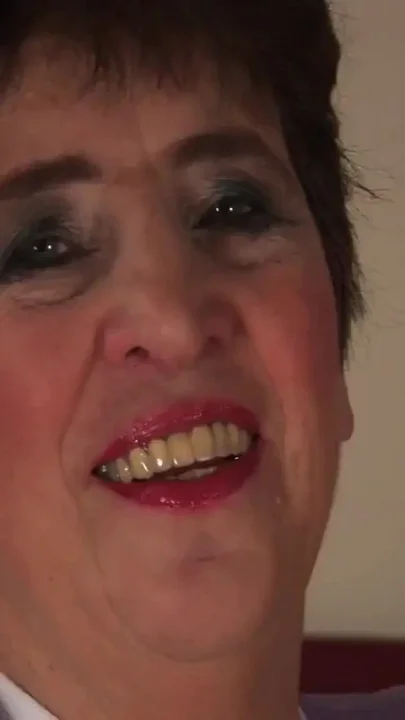Horny Old Grandma Plays with Her Hairy Mature Pussy in Bed