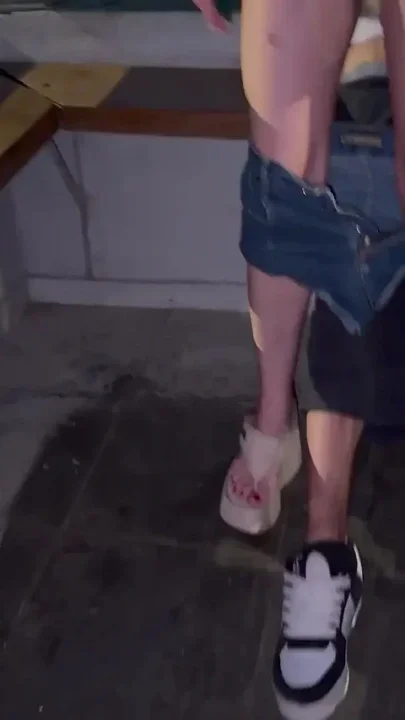 I Had Sex on the Street During the Day with Several Cars Passing by an Outdoor Rubbish