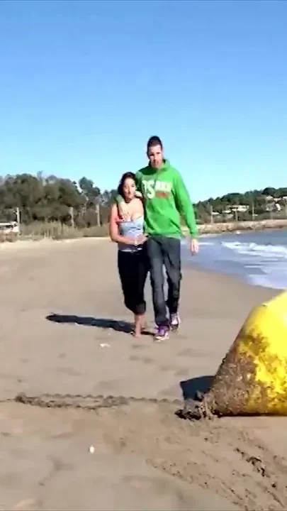 Fucking on the beach is a real pleasure for this German Milf