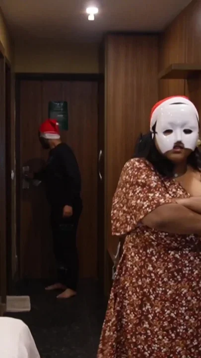 Christmas Party Turned Into XXX-mas Angry Busty Wife Loves Christmas Fuck