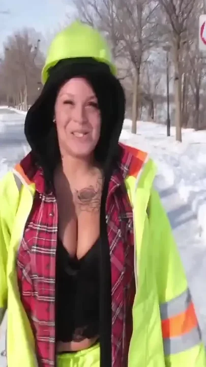 Eva a Naughty Quebecer with Big Tits