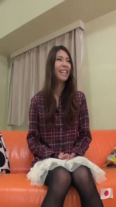 Cute Japanese teen on her back for cock