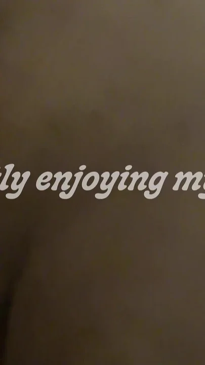 Secretly Enjoying My Dildo