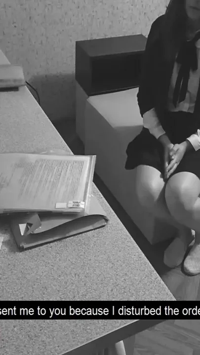 Director spanked a naughty student