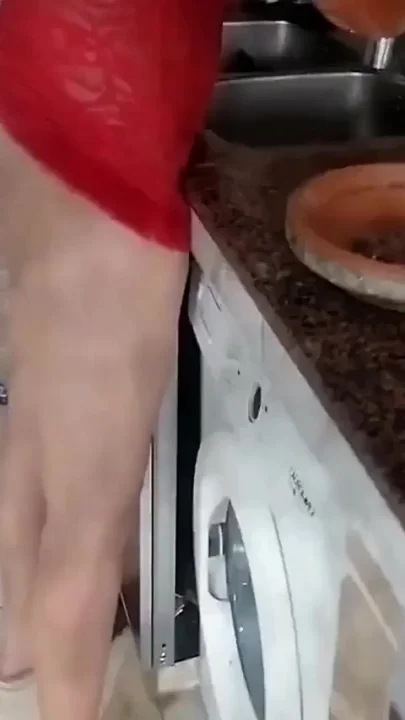 Plumber Fuck Arab Wife in Kitchen Cheating Wife