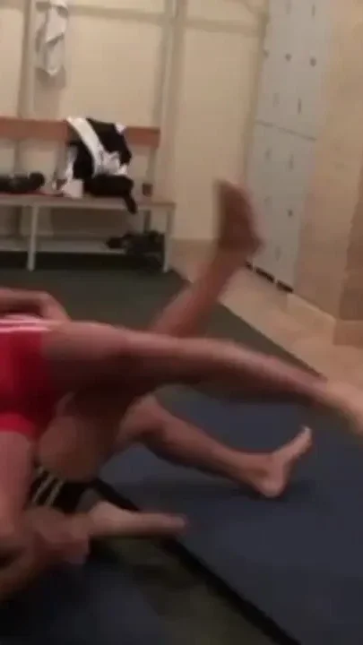 Fucked XXL Arab cock at the sport room
