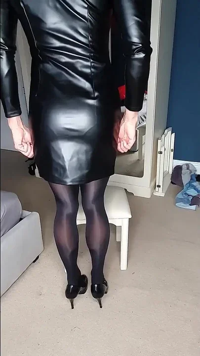 Such a Whore in Her Leather Shirt Dress