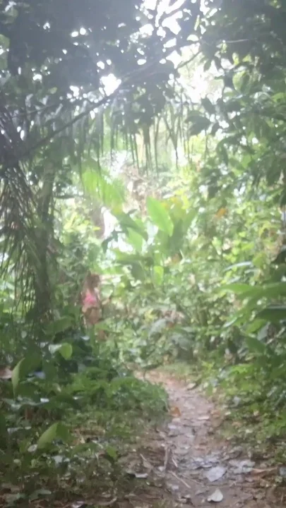 Girl Caught Me Masturbating on the Trail and Watched Me