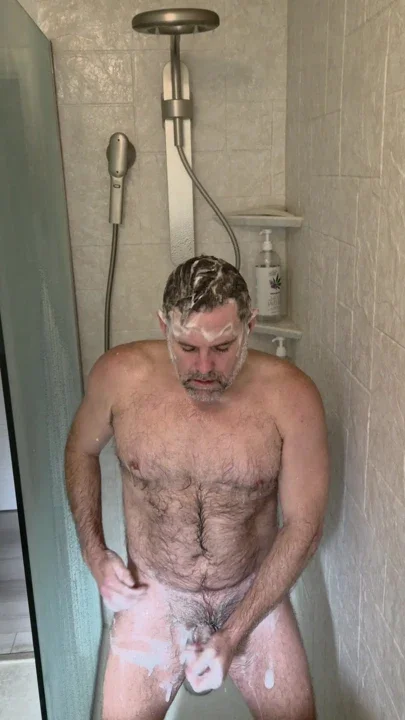 Morning load in the shower Full 7-minute video on OF and JFF