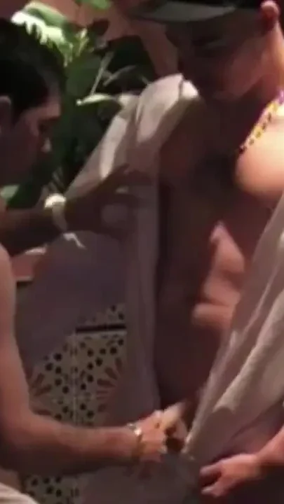 Latino twink fucked by straight worker