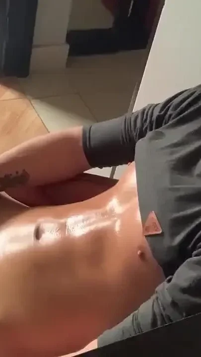Blowing a Str8 Latino Twink Lying Back with His Legs Spread