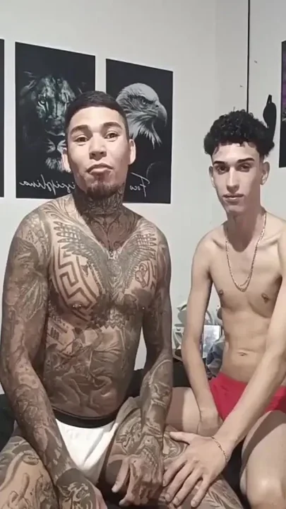 Tatted Thug Gangster Bareback Big Cocks Hardcore Anal