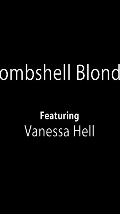 Bombshell blonde