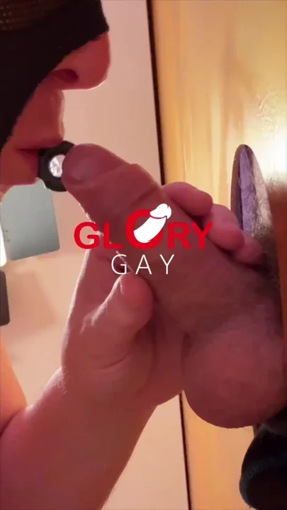 Prince Albert in the Gloryhole The Load Trapped Inside the Tip