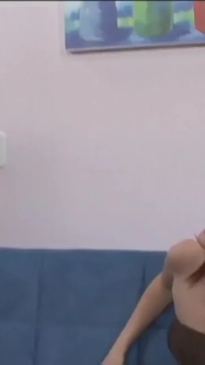Hot redhead sucks a huge cock then gets fucked to a mouth cumshot