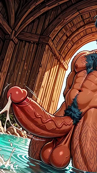 Beach Hunks Showing Erections