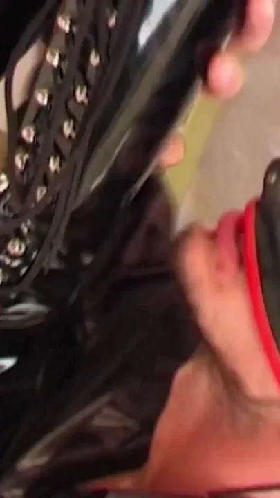 Hard sex in latex with loud moans