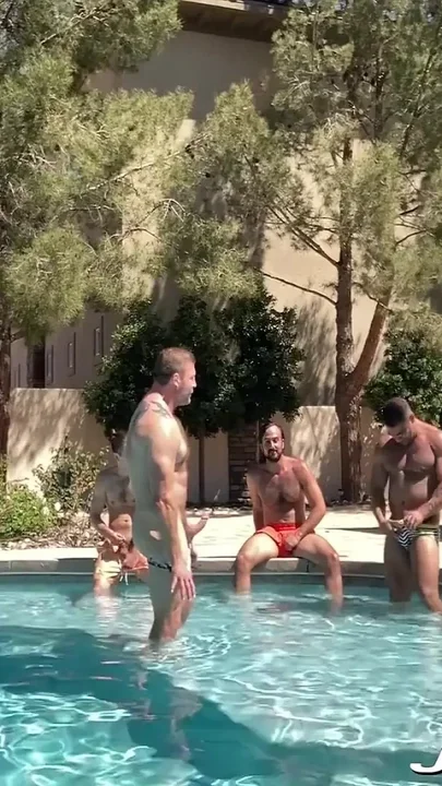 Pervy pool party