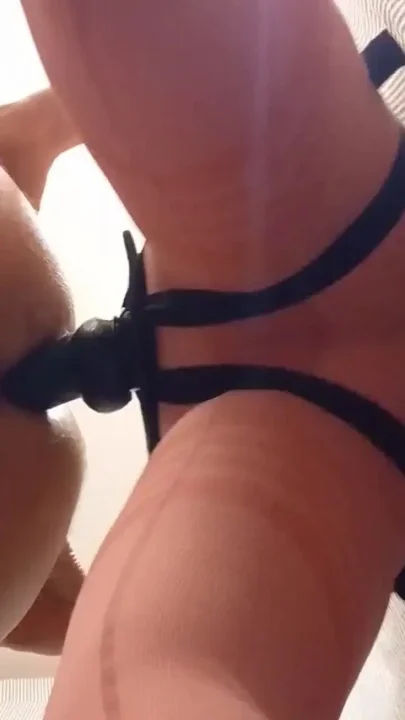 He Likes It When I Fuck Him with a Strap-on