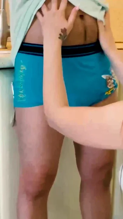 Naughty stepdaughter gives blowjob to her Stepdaddy