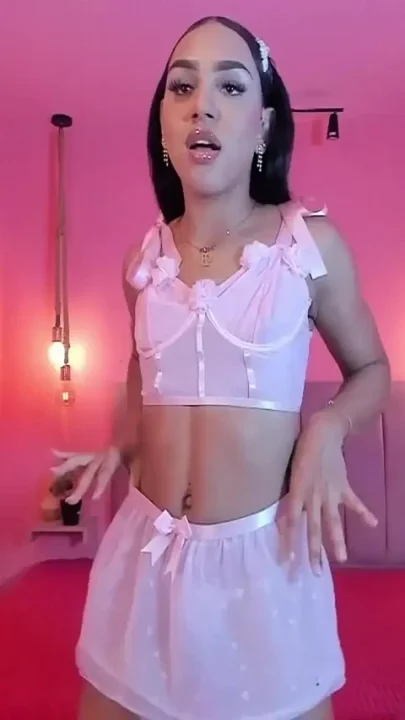 Watch This Little Trans Get Naked with a Sexy Dance