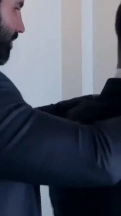 MENATPLAY Suited men Dani Robles and Jonas Jackson anal fuck
