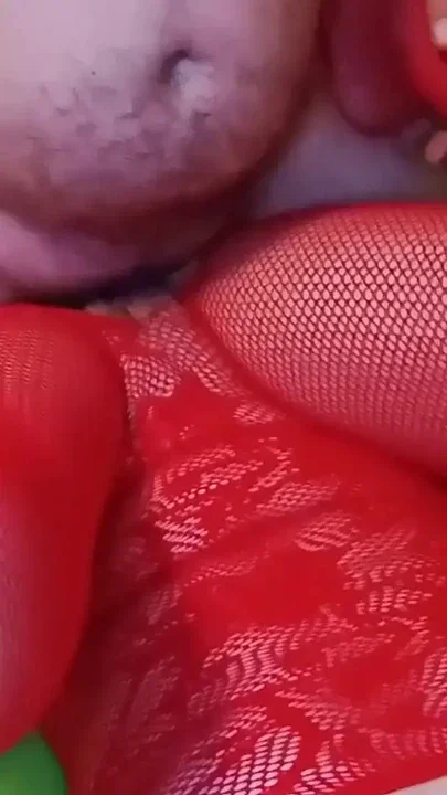 Red Dreams - Me in Red Hot BodySuit Clip 1