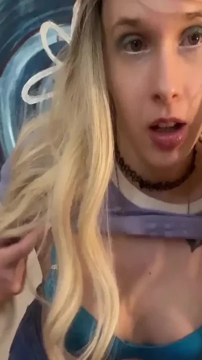BBC in My Wet Pussy Under Shot Standing